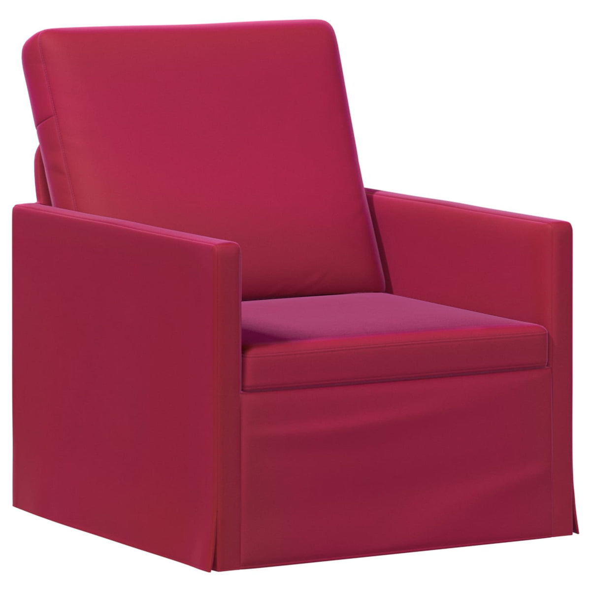 Sofa Set 2 pcs Wine Red Velvet