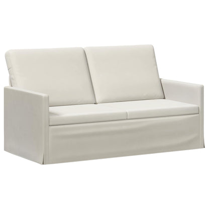 Sofa Set 2 pcs Cream Velvet