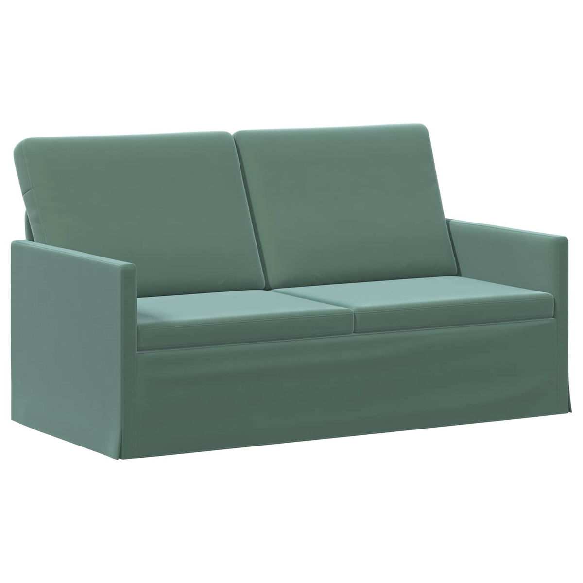 Sofa Set 2 pcs Sea Green Velvet