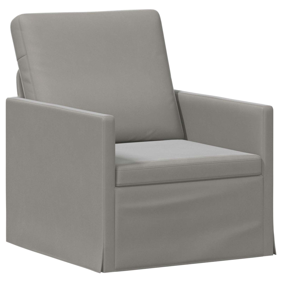Sofa Set 2 pcs Light Grey Velvet