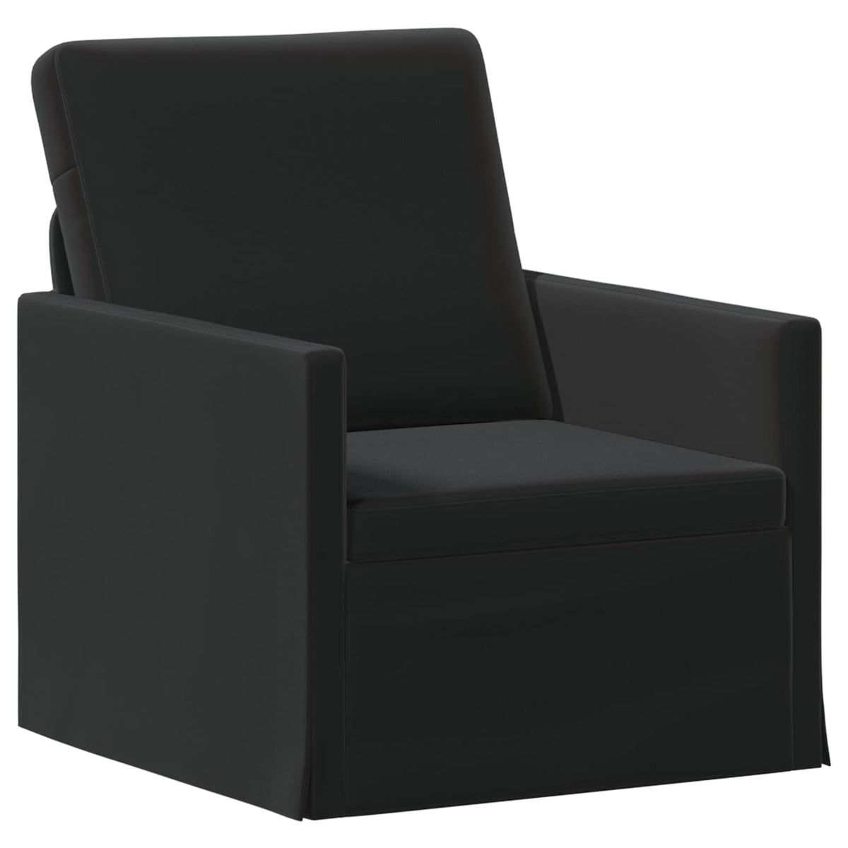 Sofa Set 2 pcs Black Velvet