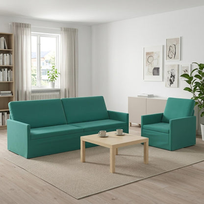 Sofa Set 2 pcs Turquoise Velvet