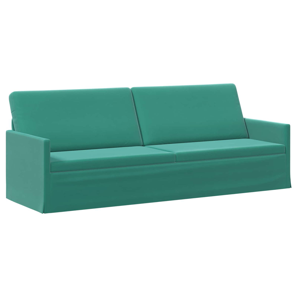 Sofa Set 2 pcs Turquoise Velvet