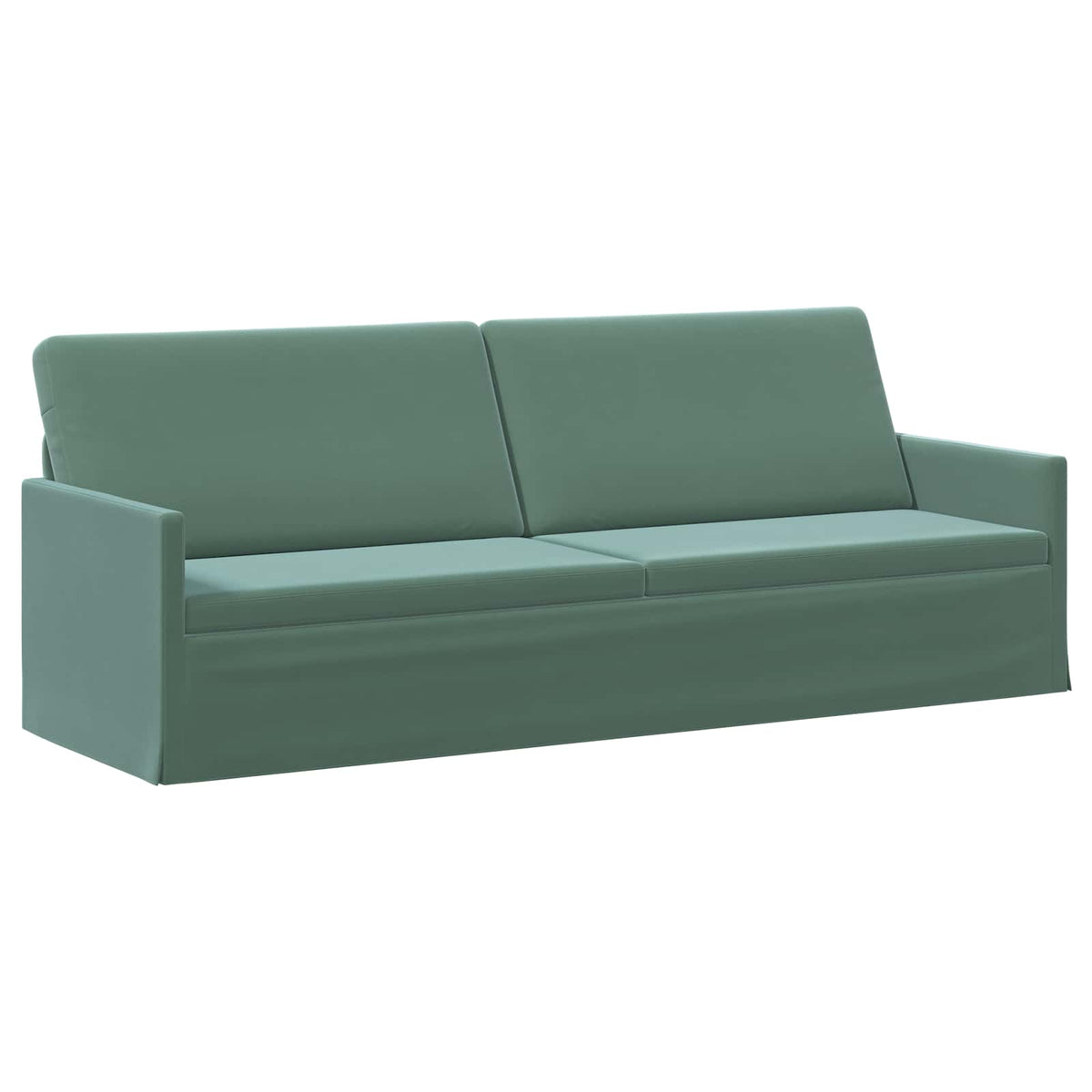 Sofa Set 2 pcs Sea Green Velvet