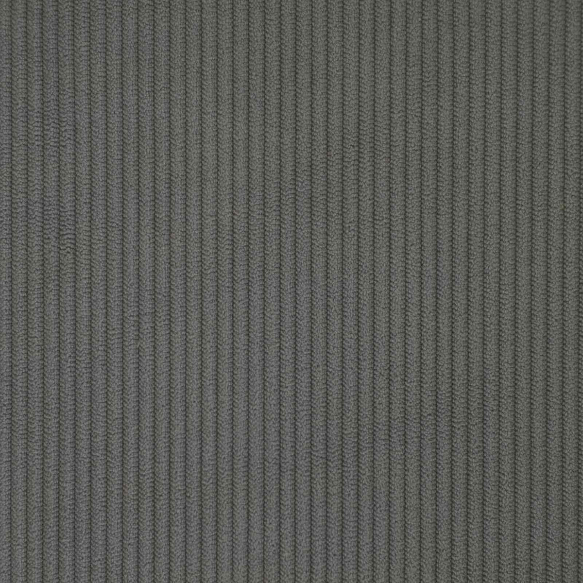 Sofa Set 2 pcs Dark Grey Corduroy Fabric
