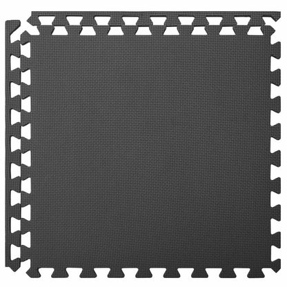 Pool Ground Mat 6 pcs Black 2.16 ㎡ EVA Foam