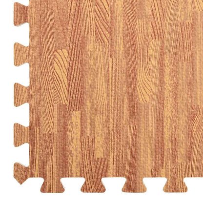 Pool Ground Mat 6 pcs Wood 4.32 ㎡ EVA Foam