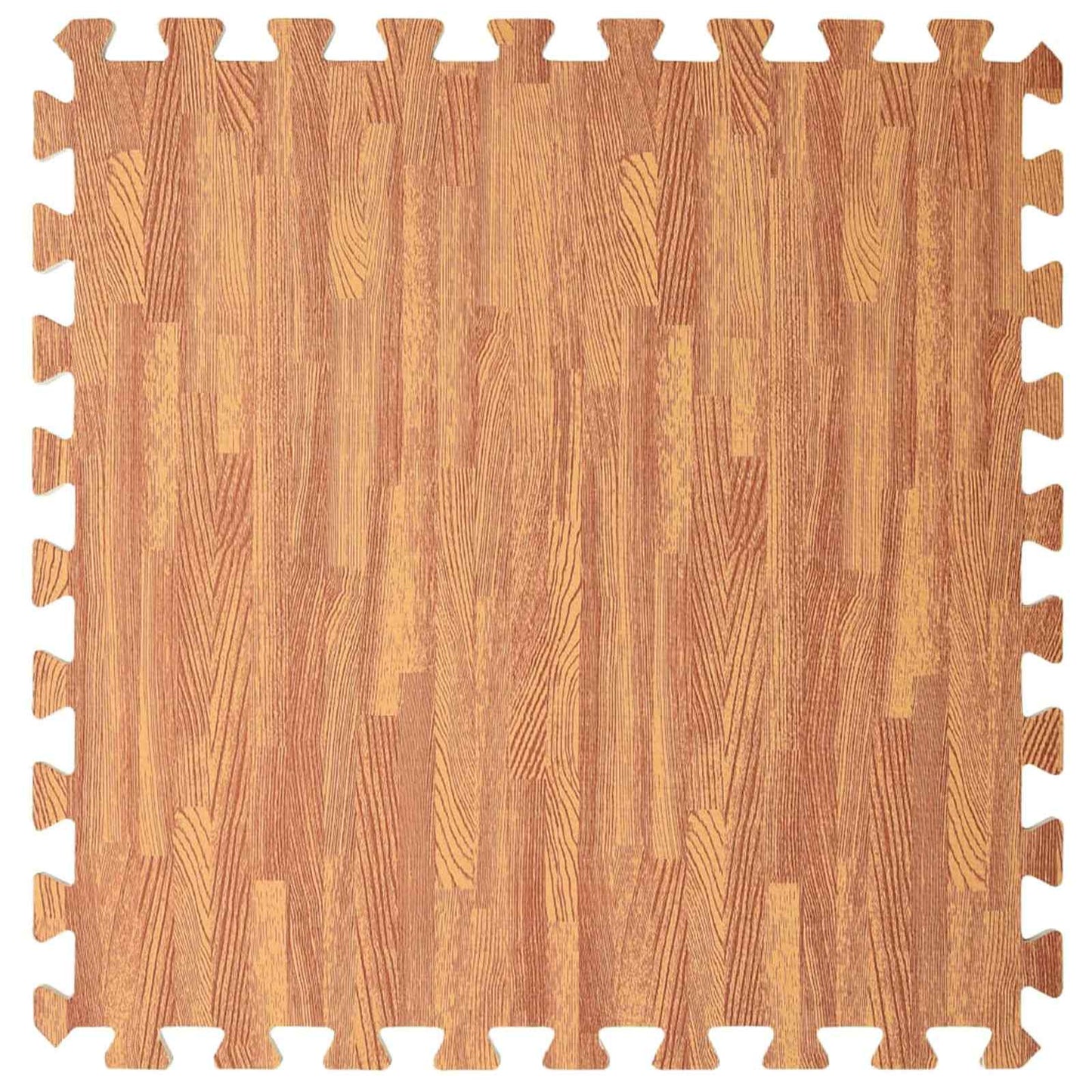Pool Ground Mat 6 pcs Wood 4.32 ㎡ EVA Foam