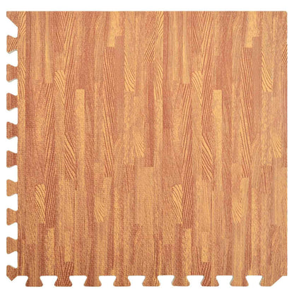 Pool Ground Mat 6 pcs Wood 4.32 ㎡ EVA Foam