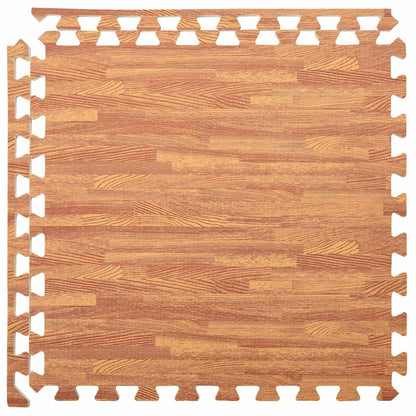 Pool Ground Mat 6 pcs Wood 4.32 ㎡ EVA Foam