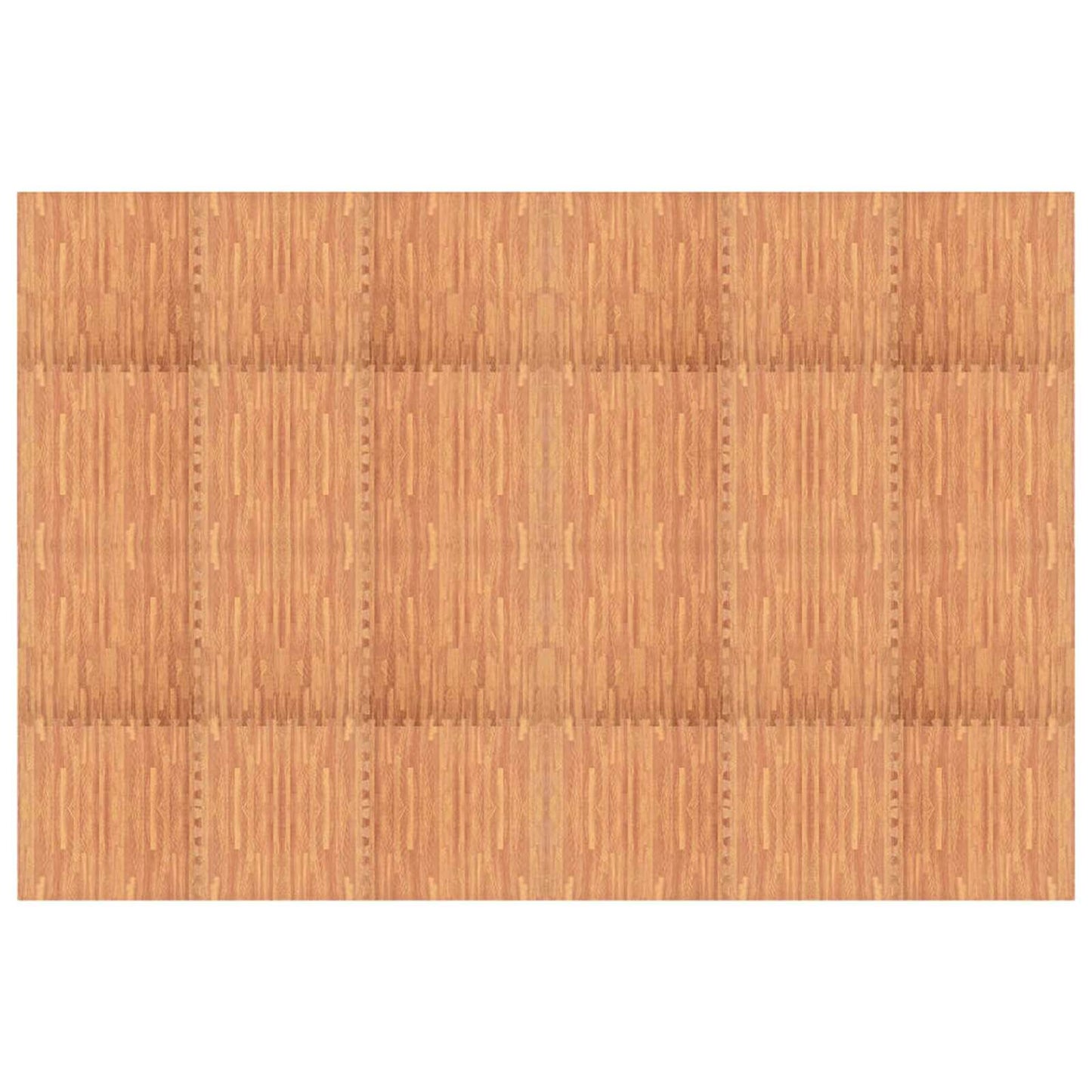Pool Ground Mat 24 pcs Wood 8.64 ㎡ EVA Foam