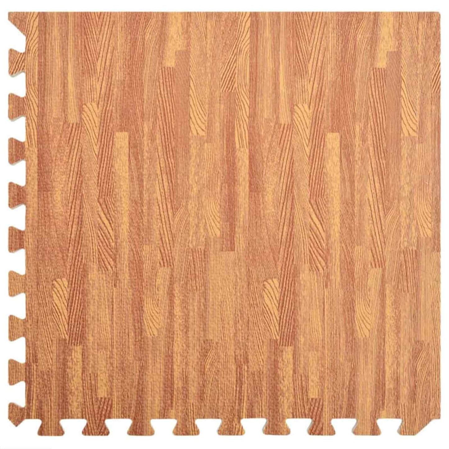 Pool Ground Mat 24 pcs Wood 8.64 ㎡ EVA Foam