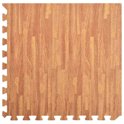 Pool Ground Mat 24 pcs Wood 8.64 ㎡ EVA Foam
