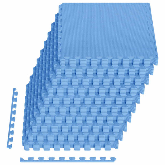 Pool Ground Mat 40 pcs Blue 14.4 m² EVA Foam