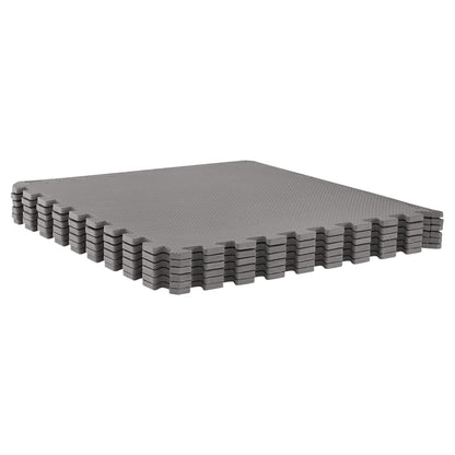 Pool Ground Mat 50 pcs Grey 18 m² EVA Foam