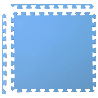 Pool Ground Mat 24 pcs Blue 8.64 m² EVA Foam