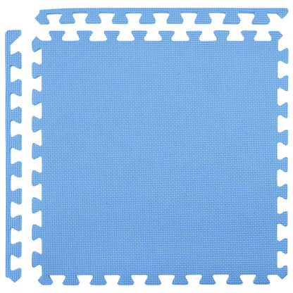 Pool Ground Mat 6 pcs Blue 2.16 m² EVA Foam