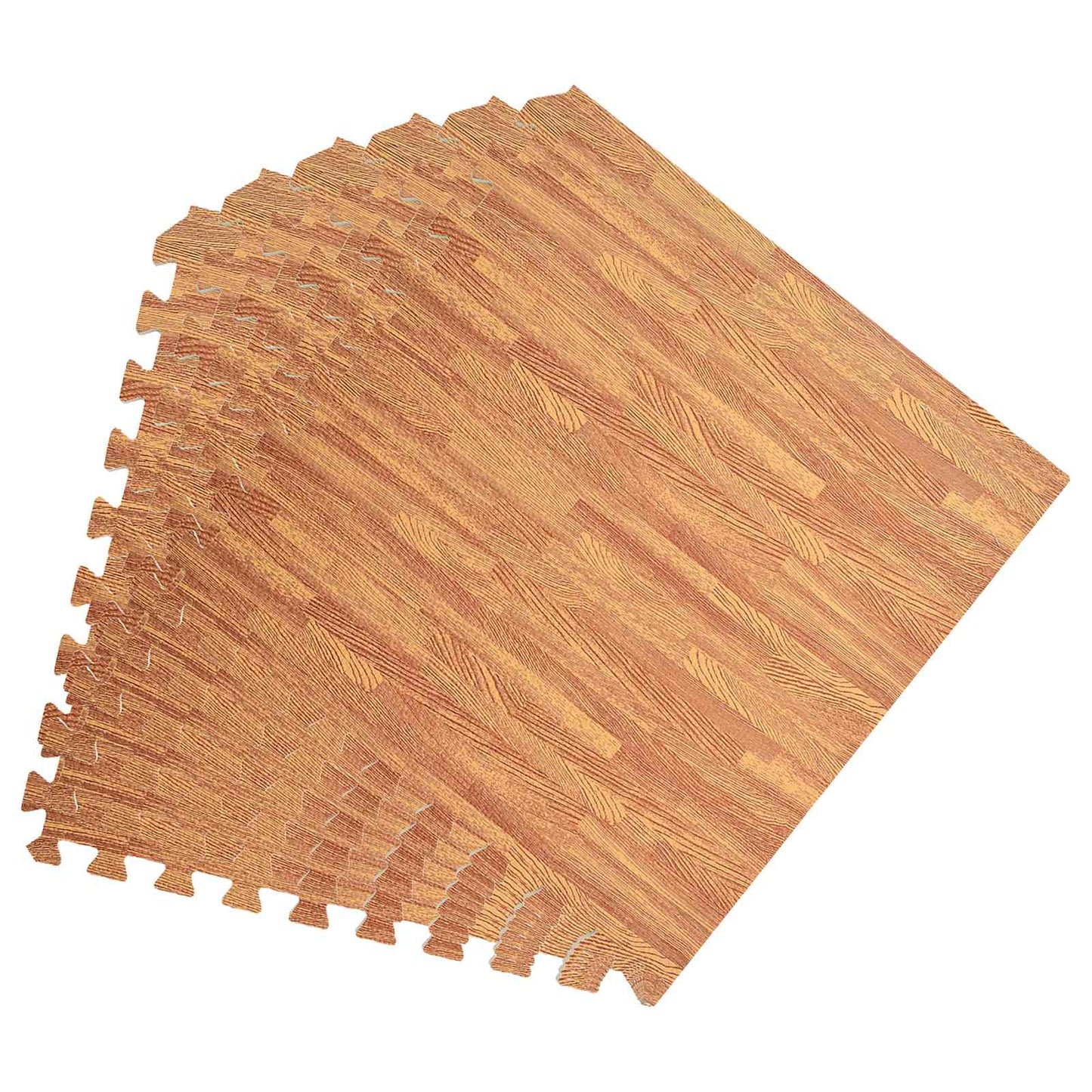 Pool Ground Mat 6 pcs Wood 2.16 m² EVA Foam