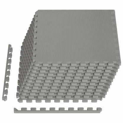 Pool Ground Mat 12 pcs Grey 4.32 m² EVA Foam