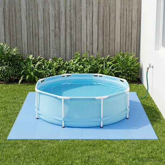 Pool Ground Mat 12 pcs Blue 4.32 m² EVA Foam