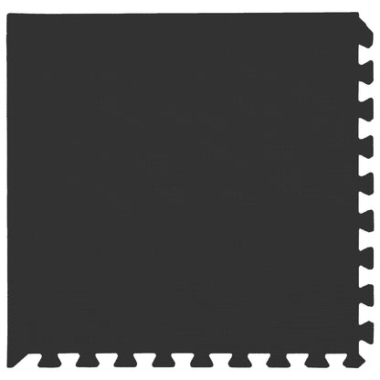 Pool Ground Mat 24 pcs Black 8.64 m² EVA Foam