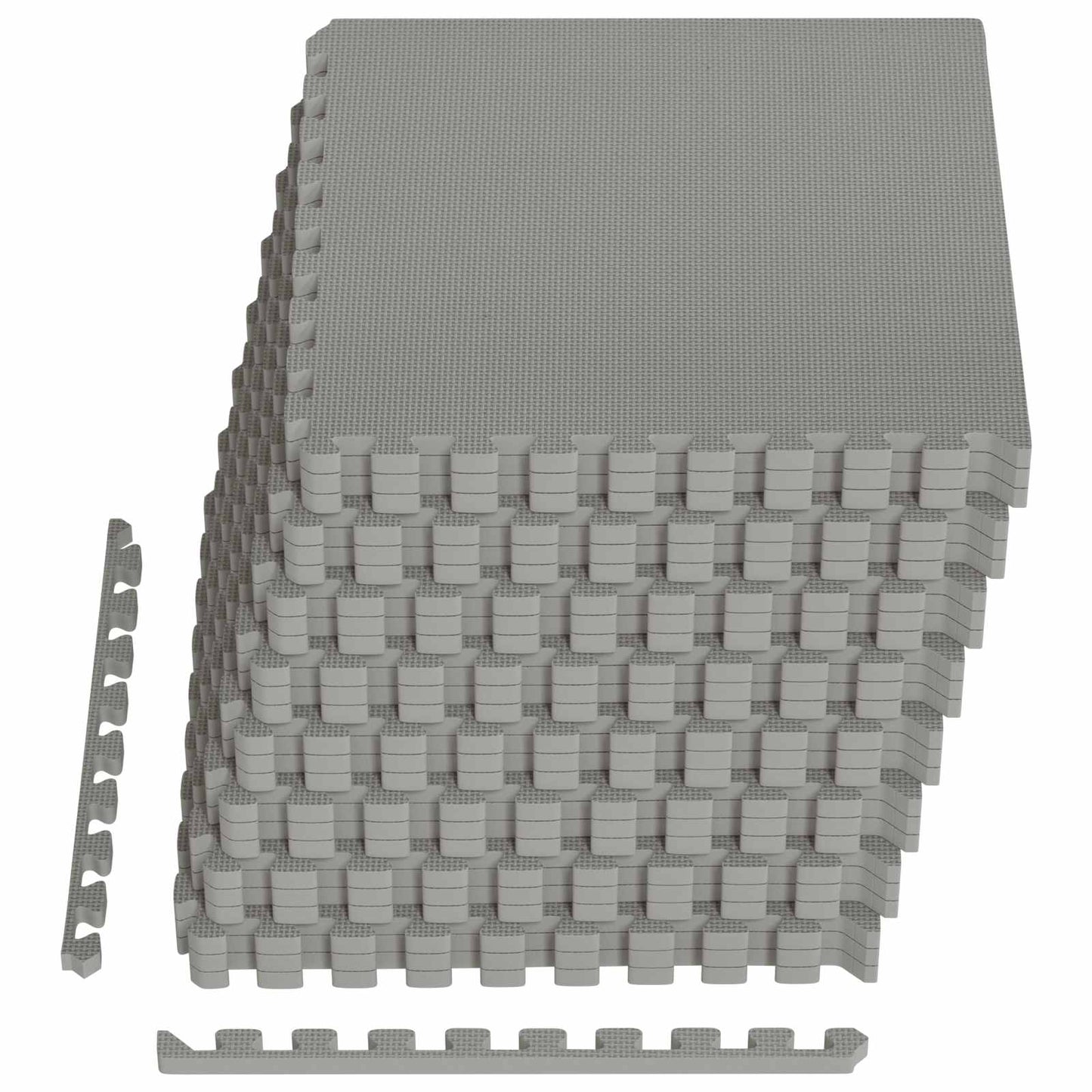 Pool Ground Mat 24 pcs Grey 8.64 m² EVA Foam