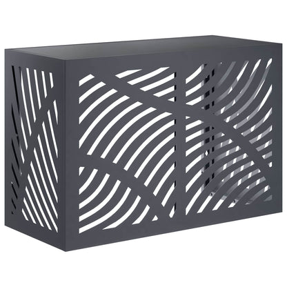 Air Conditioner Cover Anthracite 90 x 40 x 60 cm Steel