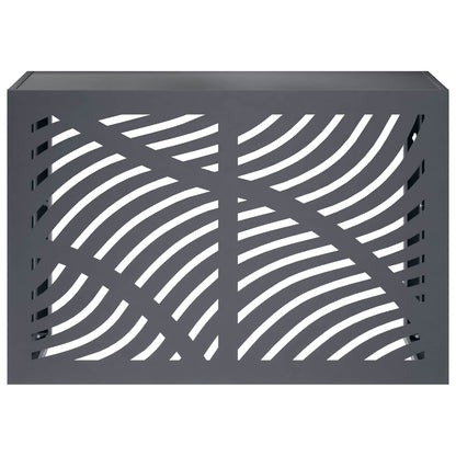 Air Conditioner Cover Anthracite 90 x 40 x 60 cm Steel