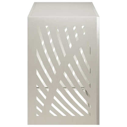 Air Conditioner Cover Silver 90 x 40 x 60 cm Stainless Steel