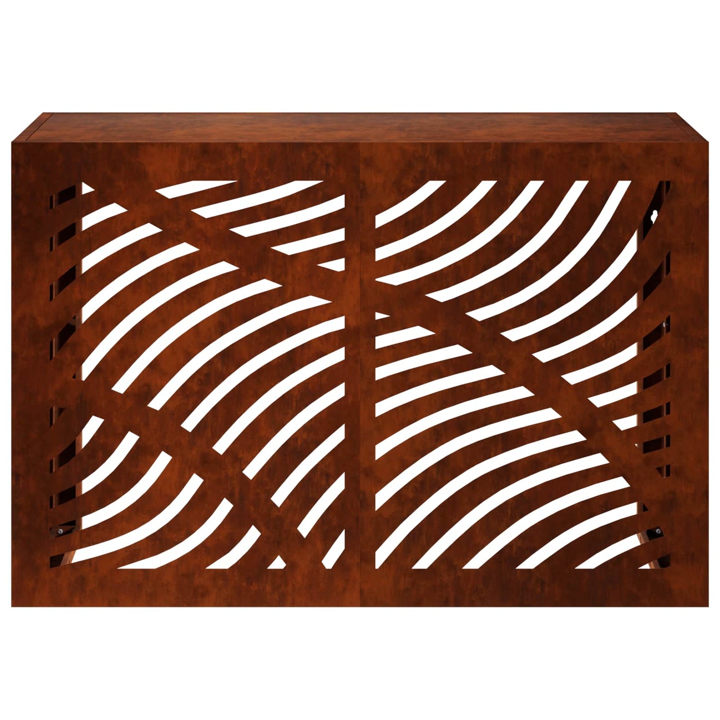 Air Conditioner Cover Rusty 90 x 40 x 60 cm Weathering Steel