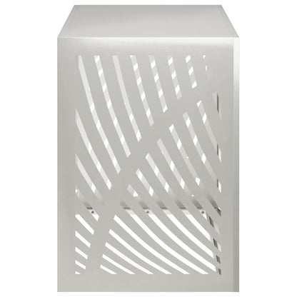Air Conditioner Cover Silver 100 x 50 x 70 cm Stainless Steel