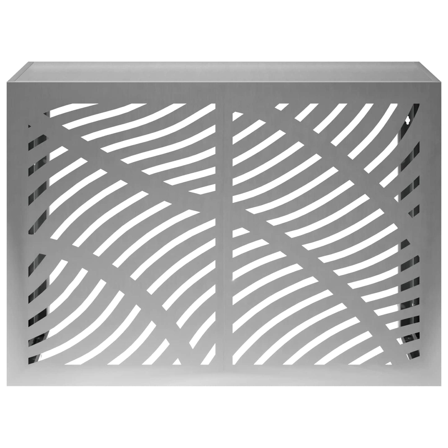 Air Conditioner Cover Silver 100 x 50 x 70 cm Galvanised Steel