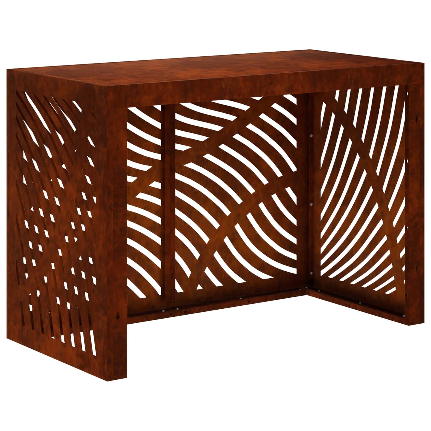 Air Conditioner Cover Rusty 100 x 50 x 70 cm Weathering Steel