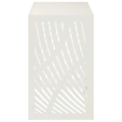 Air Conditioner Cover White 110 x 50 x 80 cm Steel