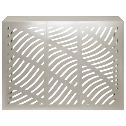 Air Conditioner Cover Silver 110 x 50 x 80 cm Stainless Steel