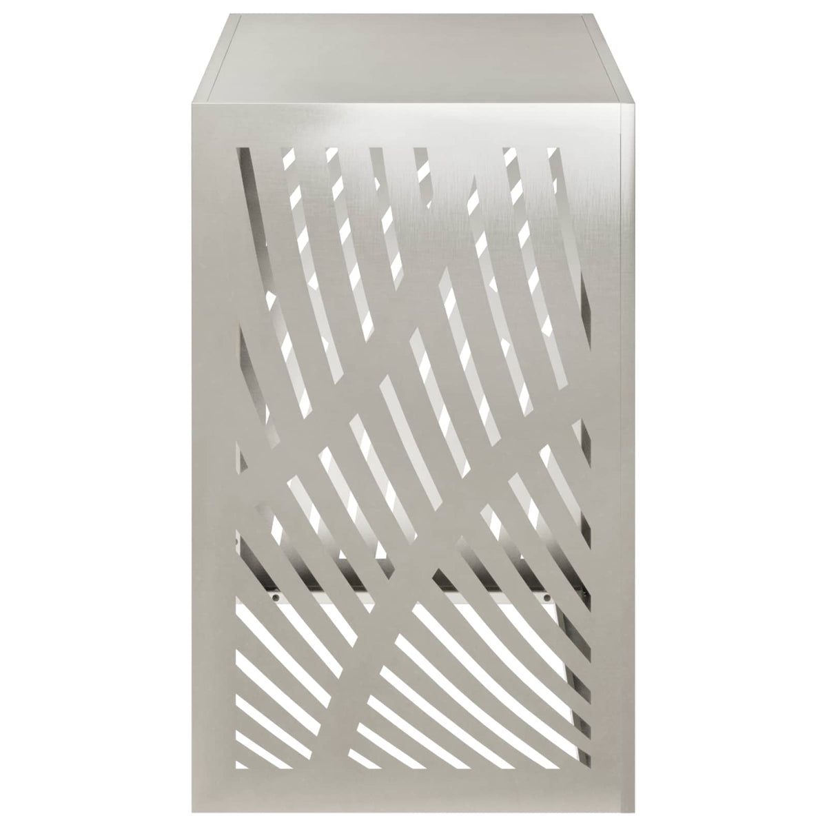 Air Conditioner Cover Silver 110 x 50 x 80 cm Stainless Steel