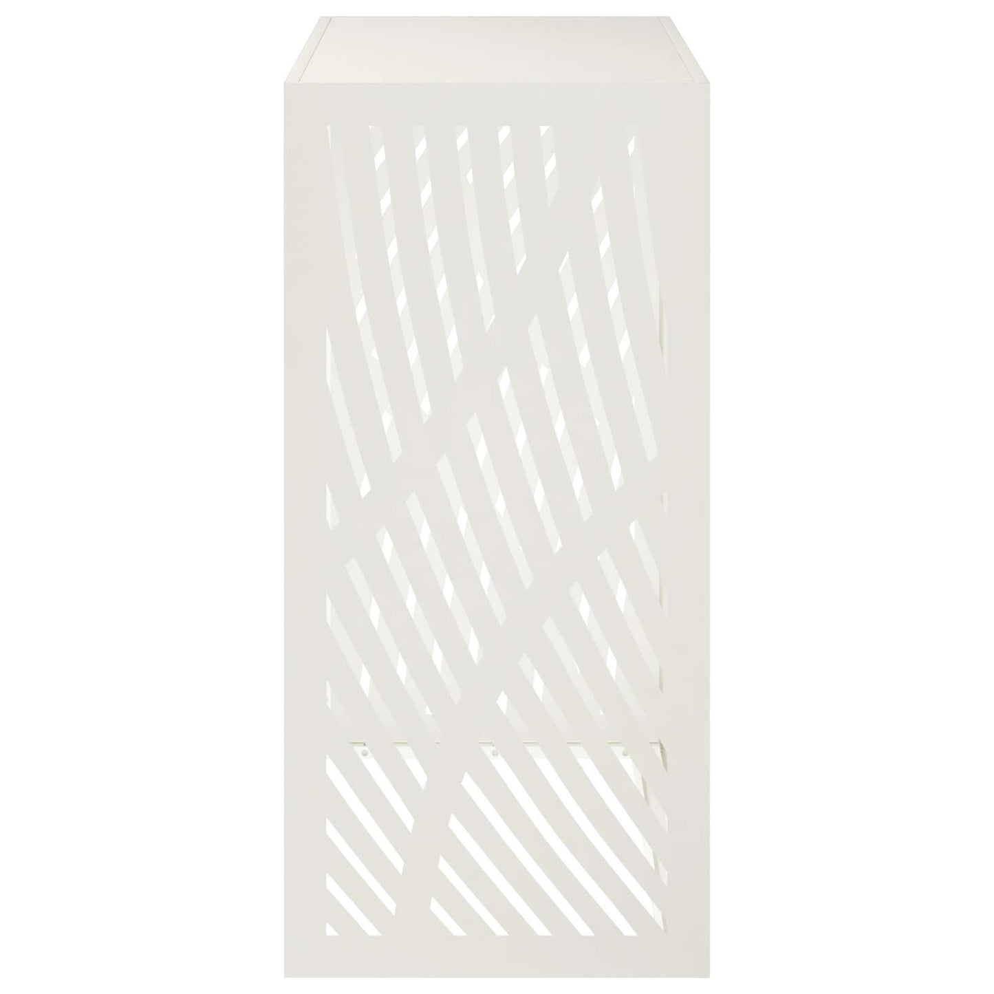 Air Conditioner Cover White 110 x 50 x 105 cm Steel
