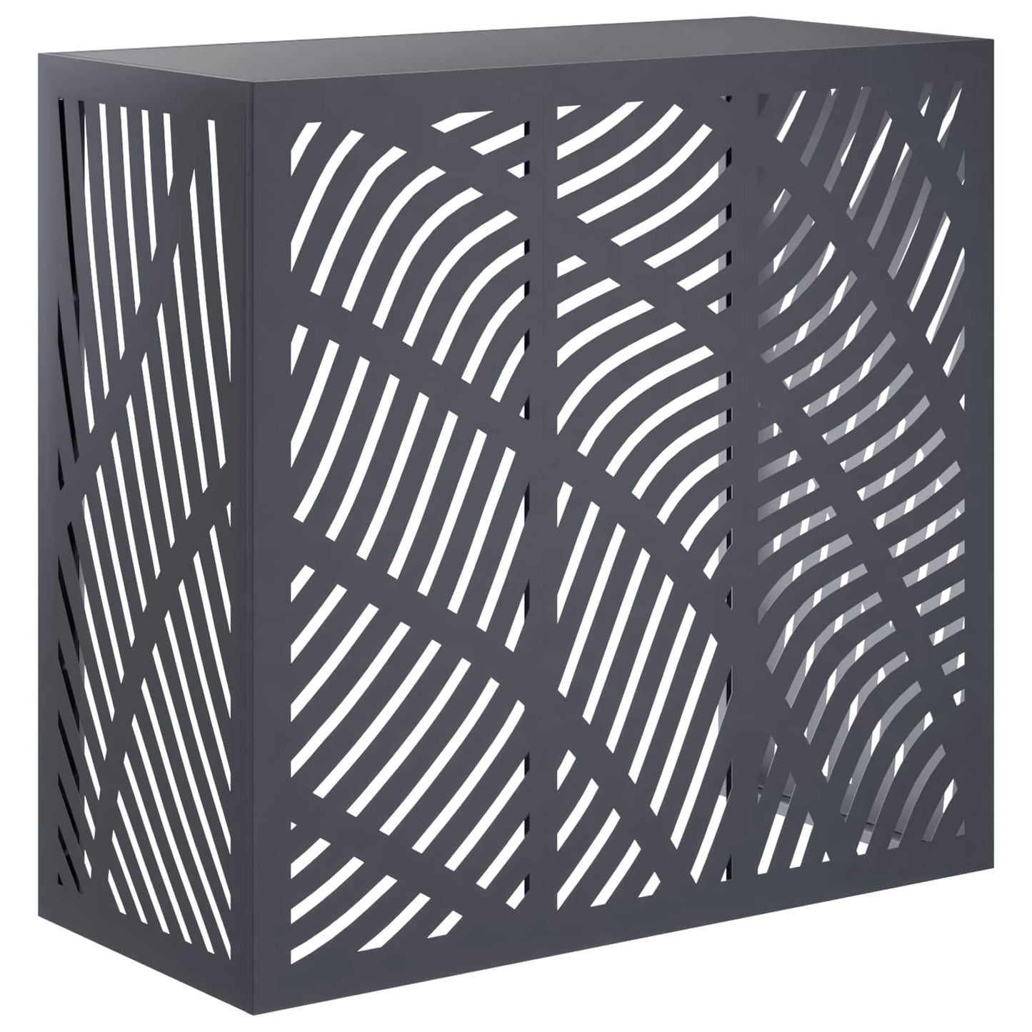 Air Conditioner Cover Anthracite 110 x 50 x 105 cm Steel