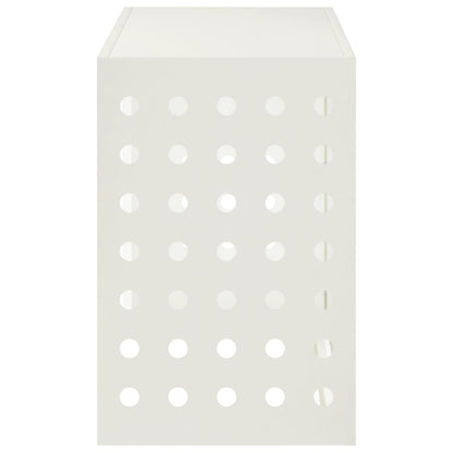 Air Conditioner Cover White 90 x 40 x 60 cm Steel