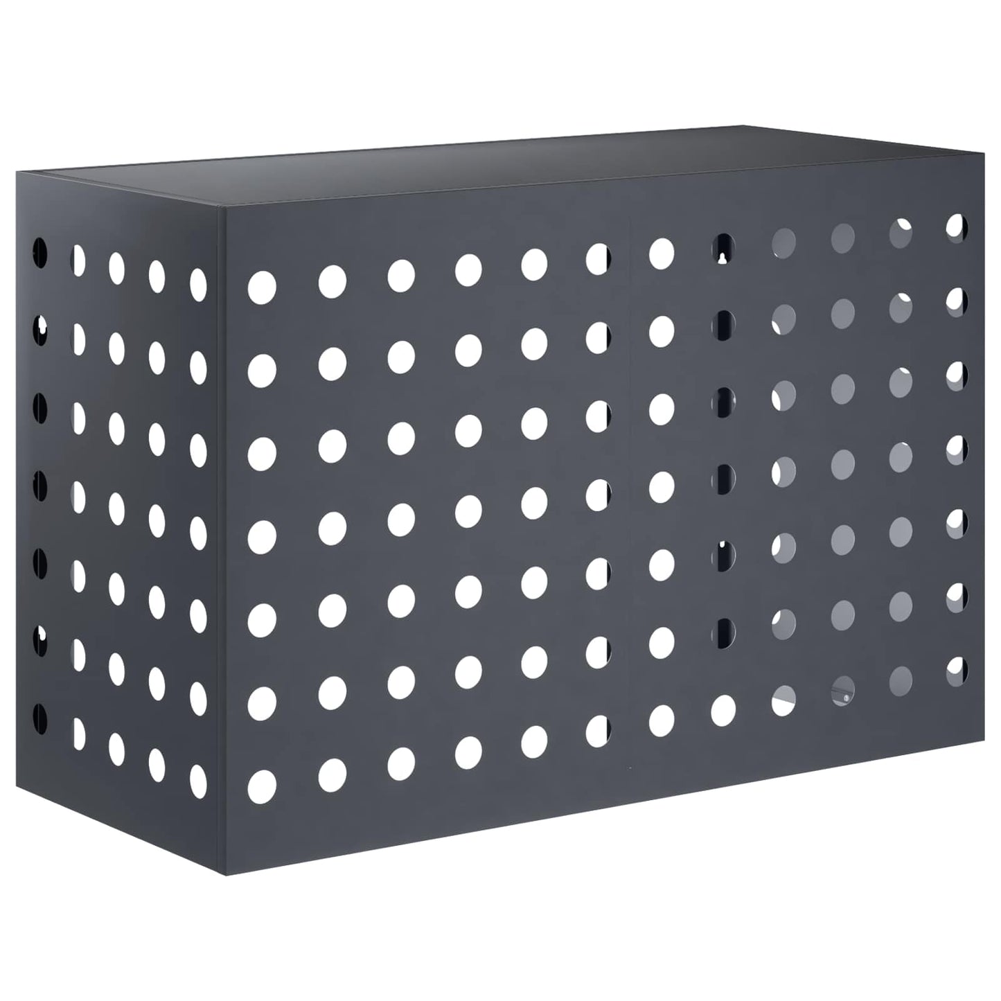Air Conditioner Cover Anthracite 90 x 40 x 60 cm Steel