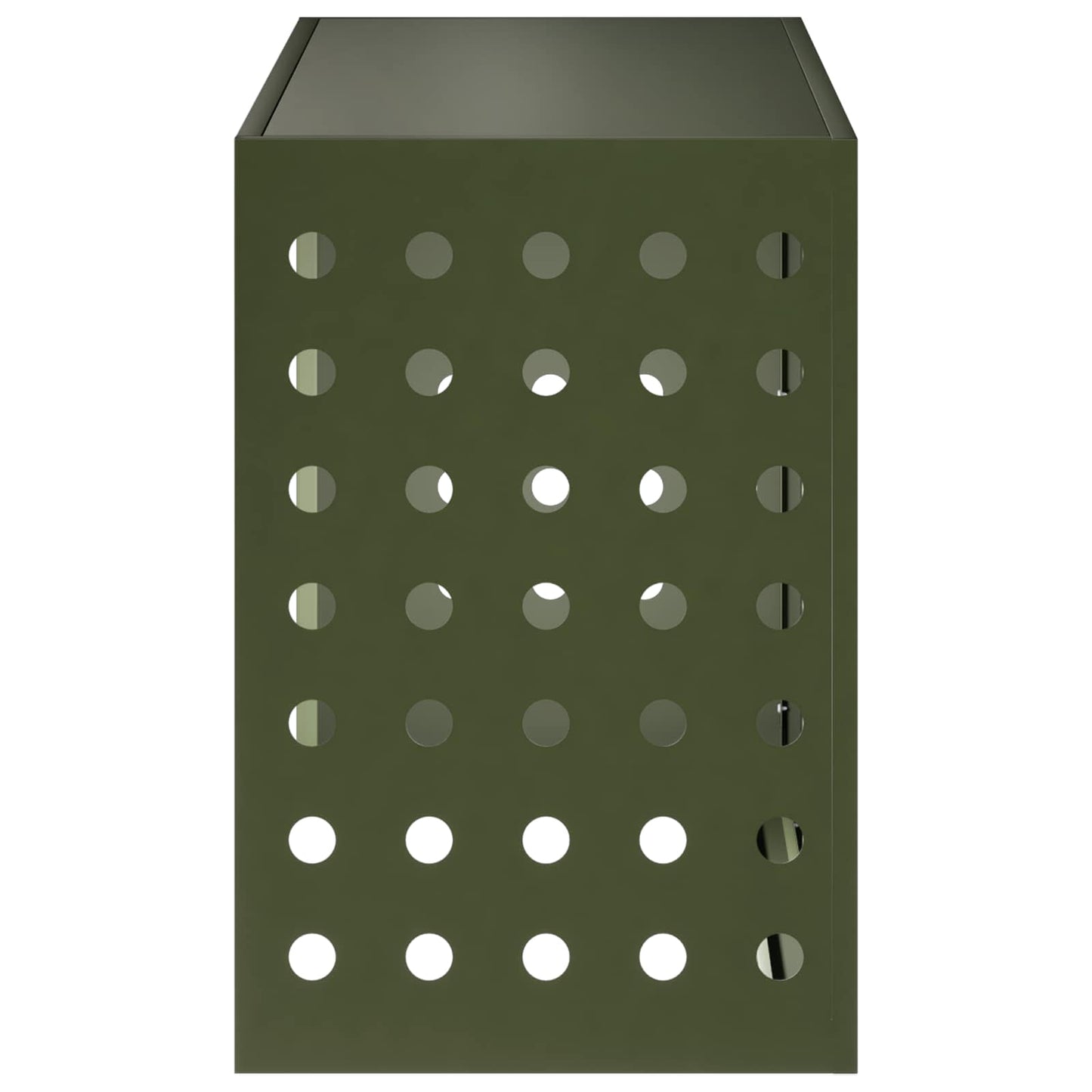 Air Conditioner Cover Olive Green 90 x 40 x 60 cm Steel