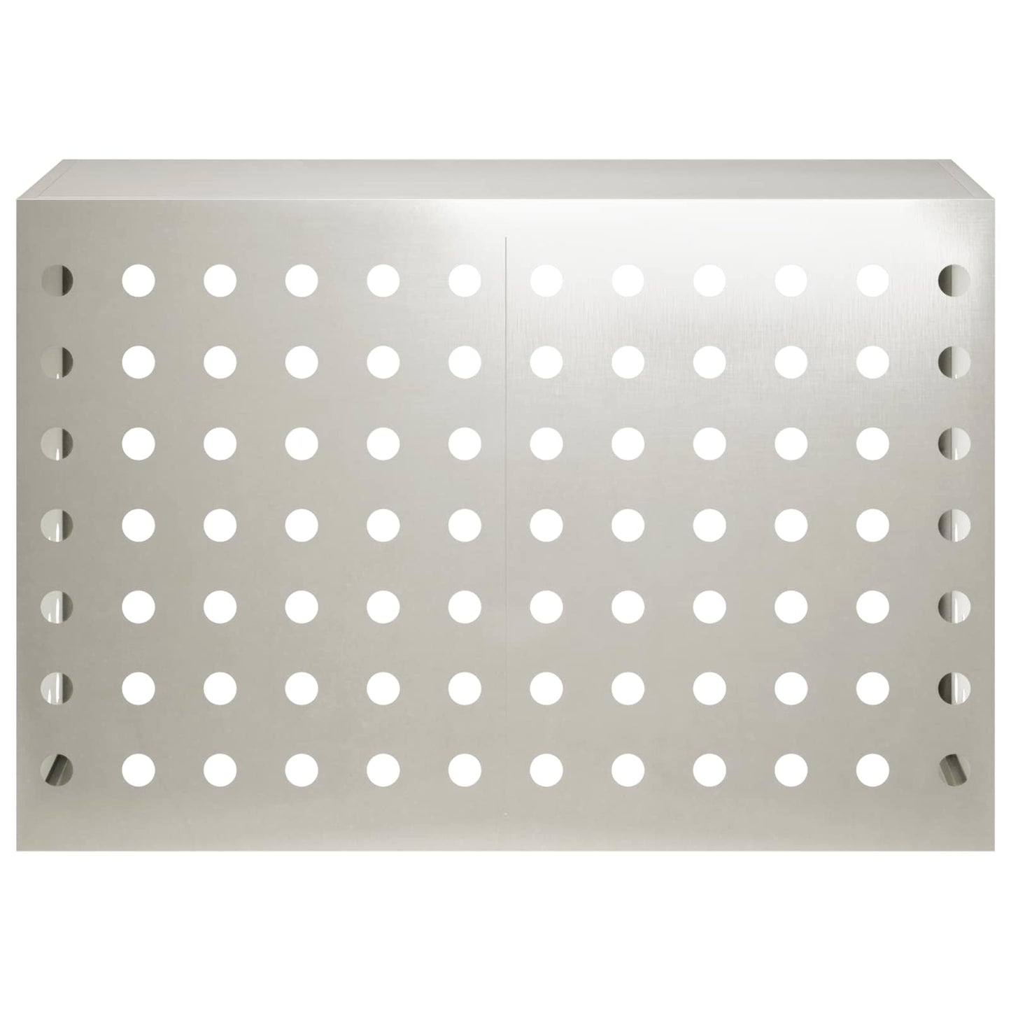 Air Conditioner Cover Silver 90 x 40 x 60 cm Stainless Steel