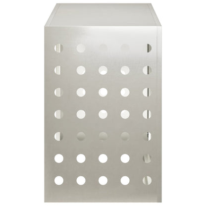 Air Conditioner Cover Silver 90 x 40 x 60 cm Stainless Steel
