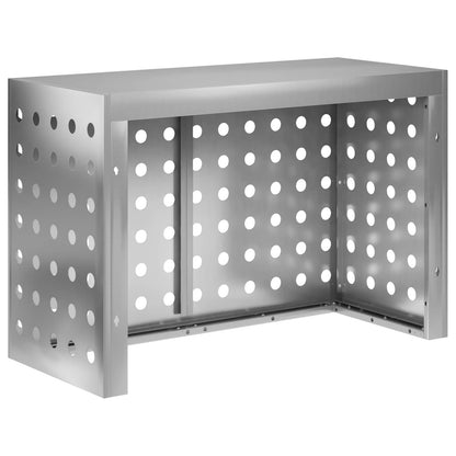 Air Conditioner Cover Silver 90 x 40 x 60 cm Galvanised Steel