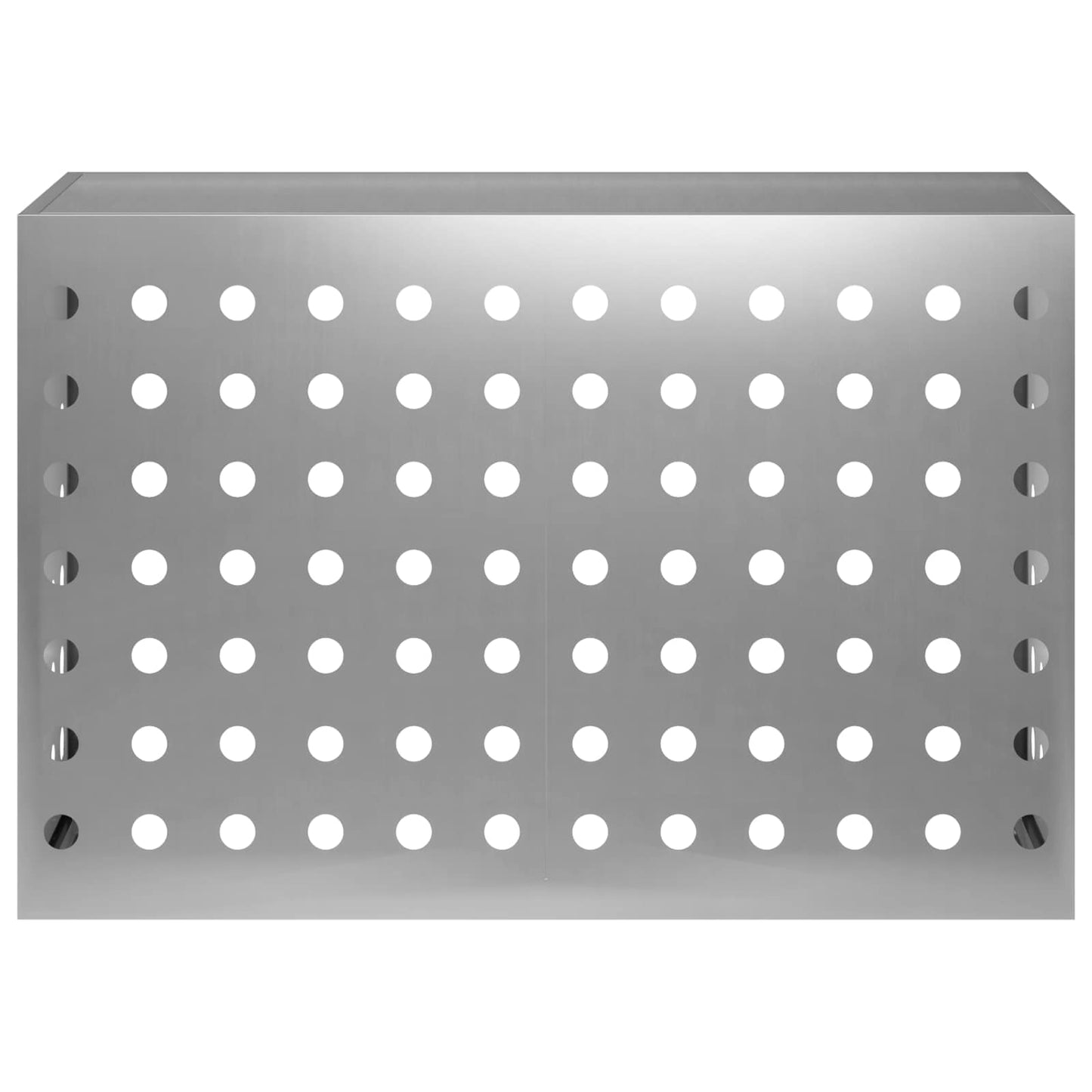 Air Conditioner Cover Silver 90 x 40 x 60 cm Galvanised Steel