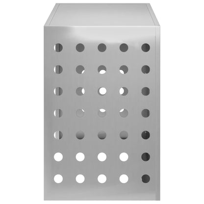 Air Conditioner Cover Silver 90 x 40 x 60 cm Galvanised Steel