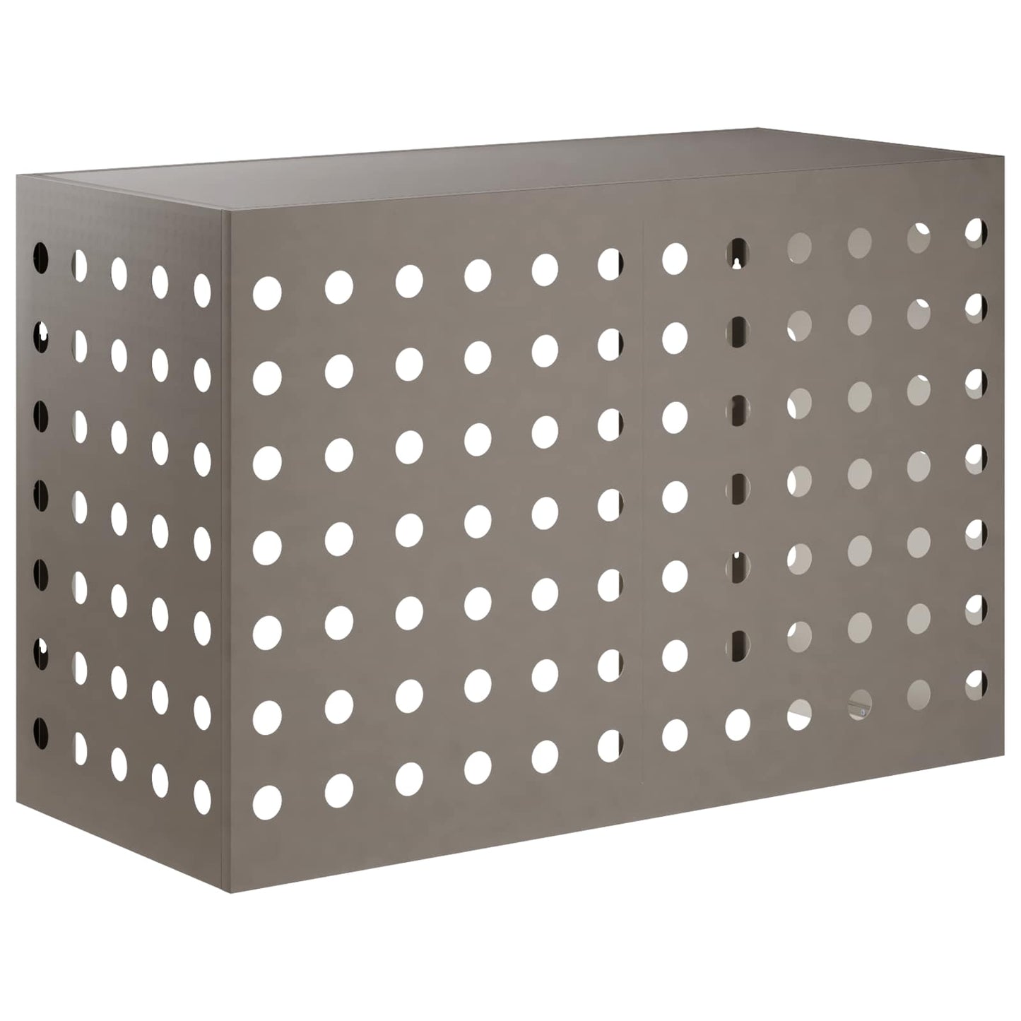 Air Conditioner Cover Rusty 90 x 40 x 60 cm Weathering Steel