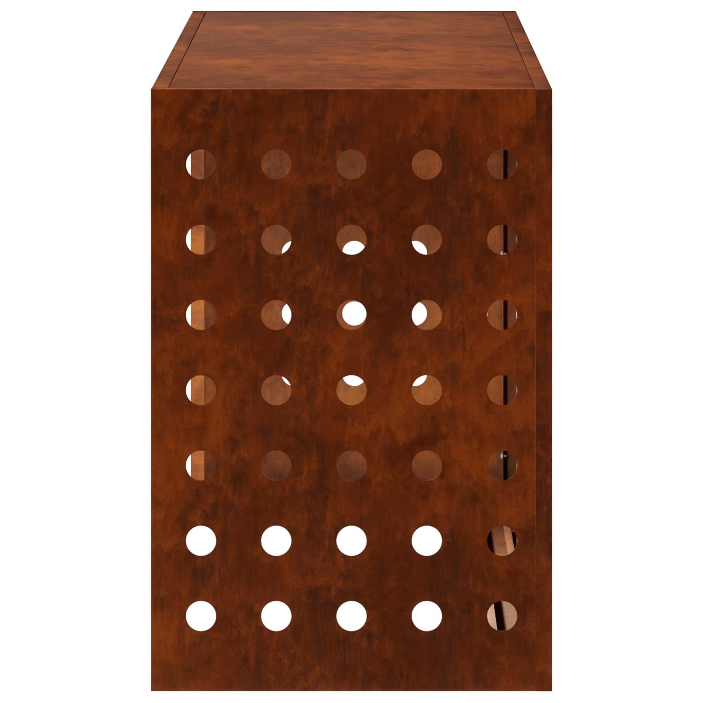 Air Conditioner Cover Rusty 90 x 40 x 60 cm Weathering Steel