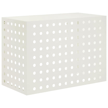 Air Conditioner Cover White 100 x 50 x 70 cm Steel