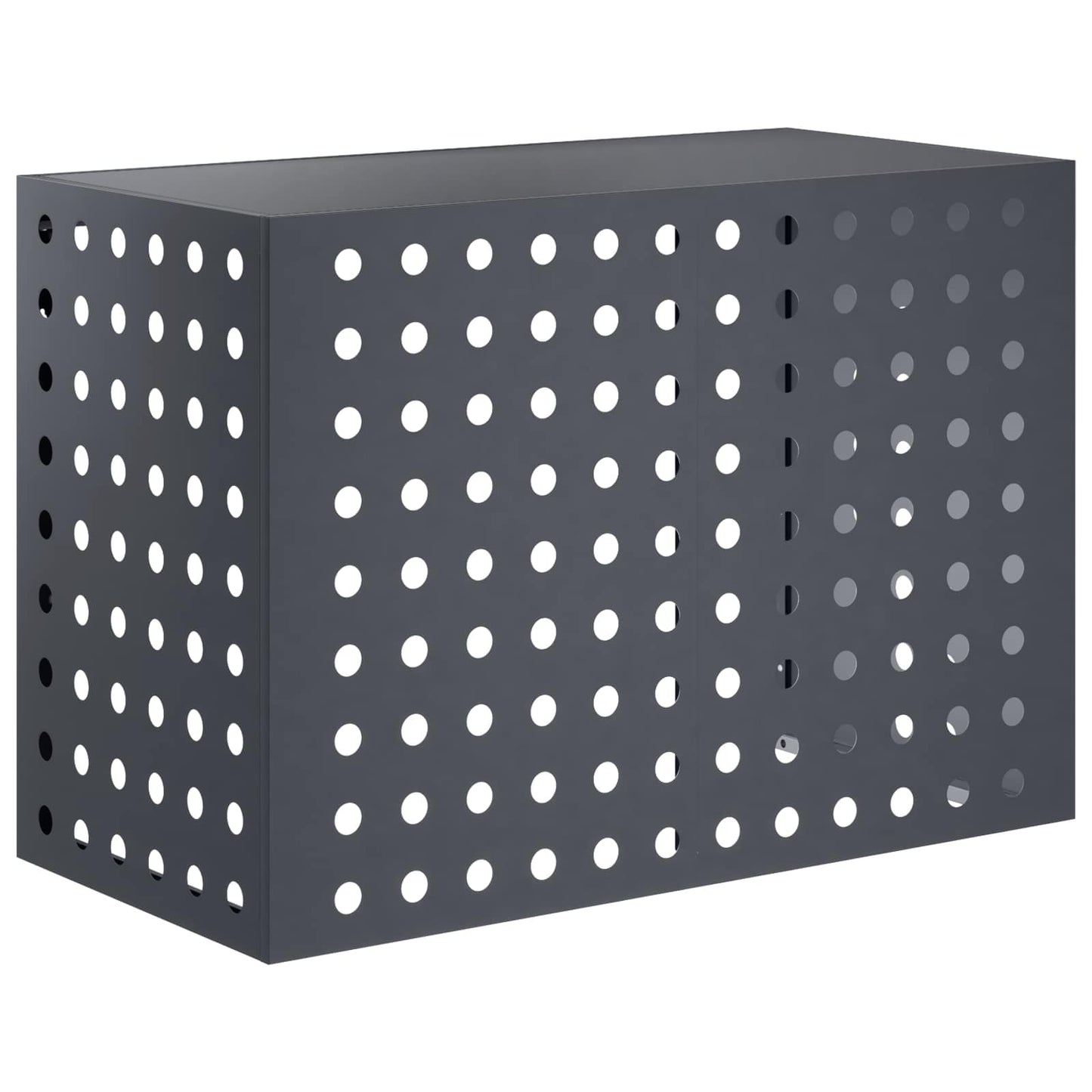 Air Conditioner Cover Anthracite 100 x 50 x 70 cm Steel